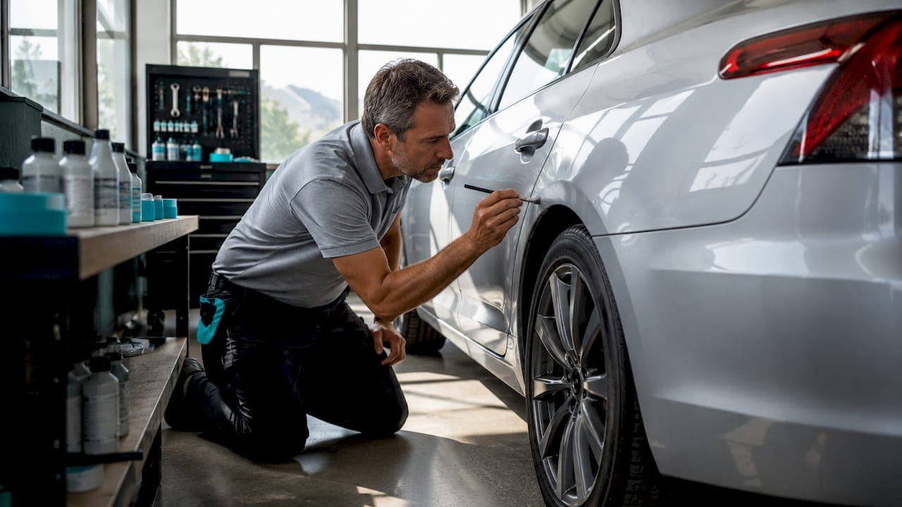 Touch Up Paint Around Dents: A DIY Guide