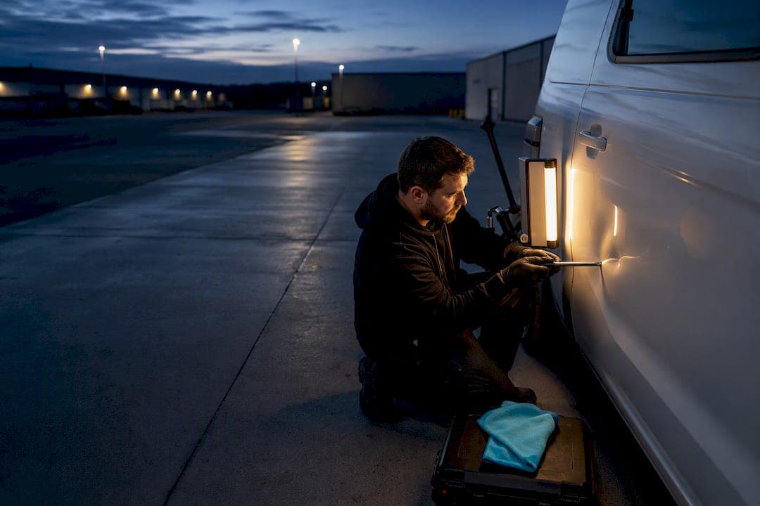 Fix 80–90% of Fleet Dents With On Site PDR, Cut Downtime